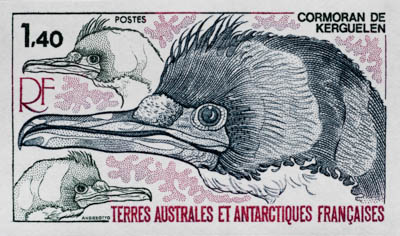 FSAT cormorant trial color proof stamp